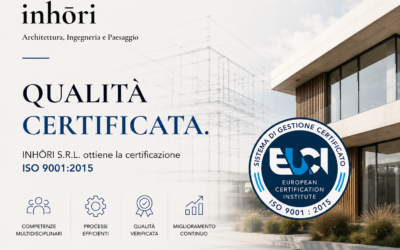 La qualità come metodo progettuale: INHORI ottiene la certificazione UNI EN ISO 9001:2015